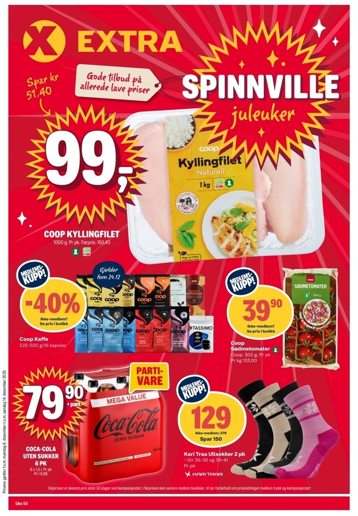 Coop Extra tilbudsavis side 1