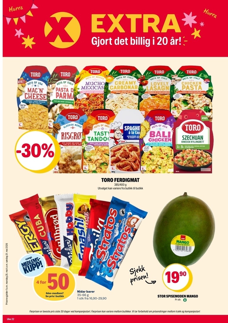 Coop Extra tilbudsavis side 1