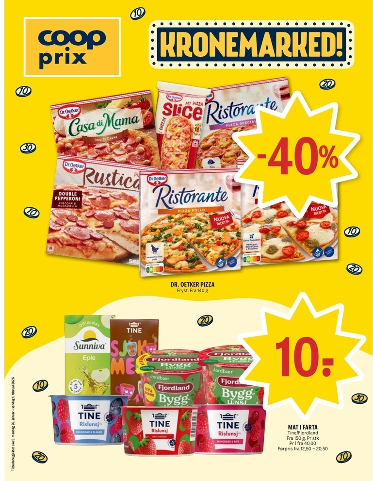 Coop Prix tilbudsavis side 1