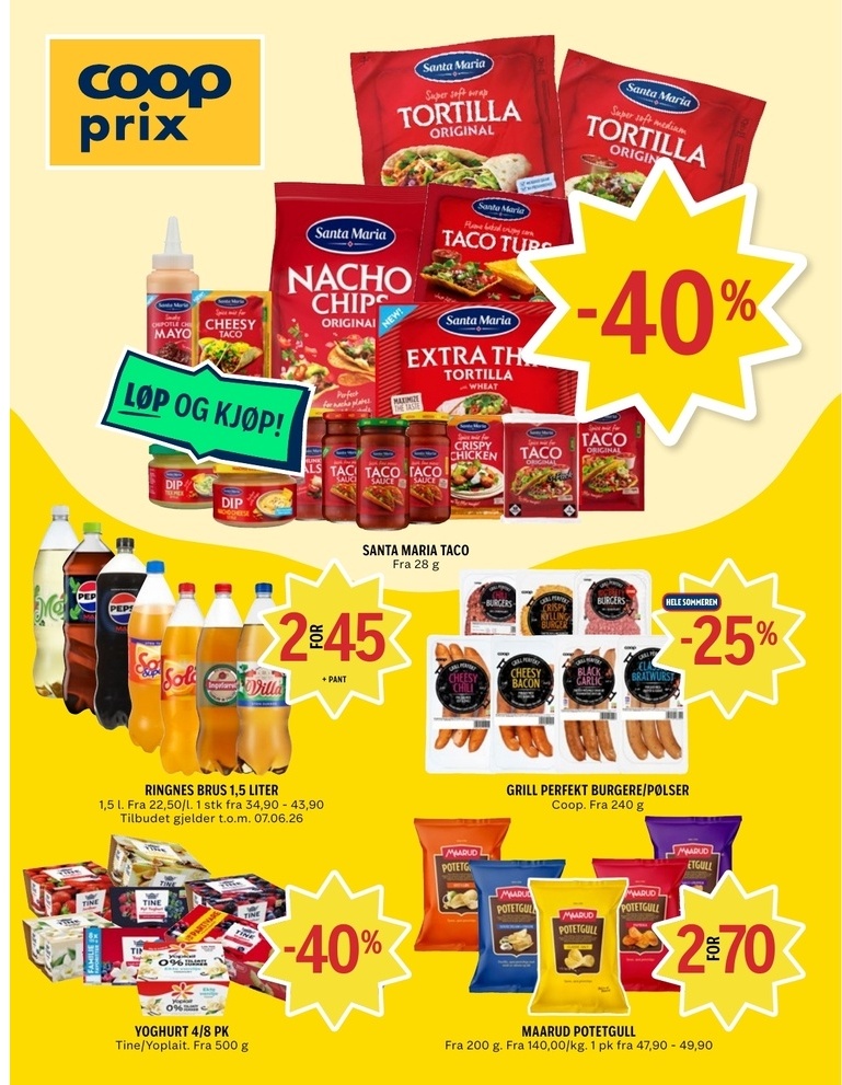 Coop Prix tilbudsavis side 1