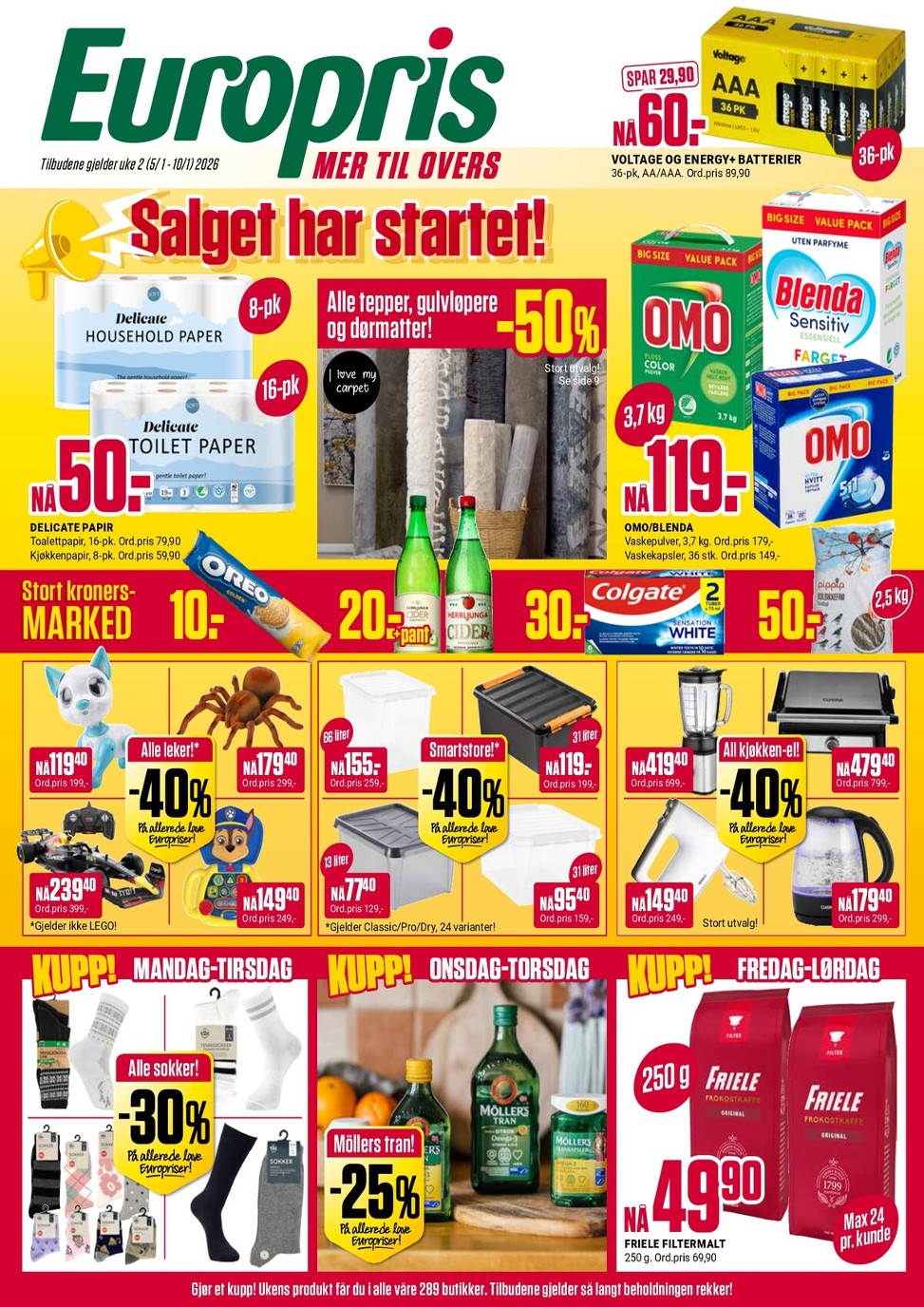 Europris tilbudsavis side 2