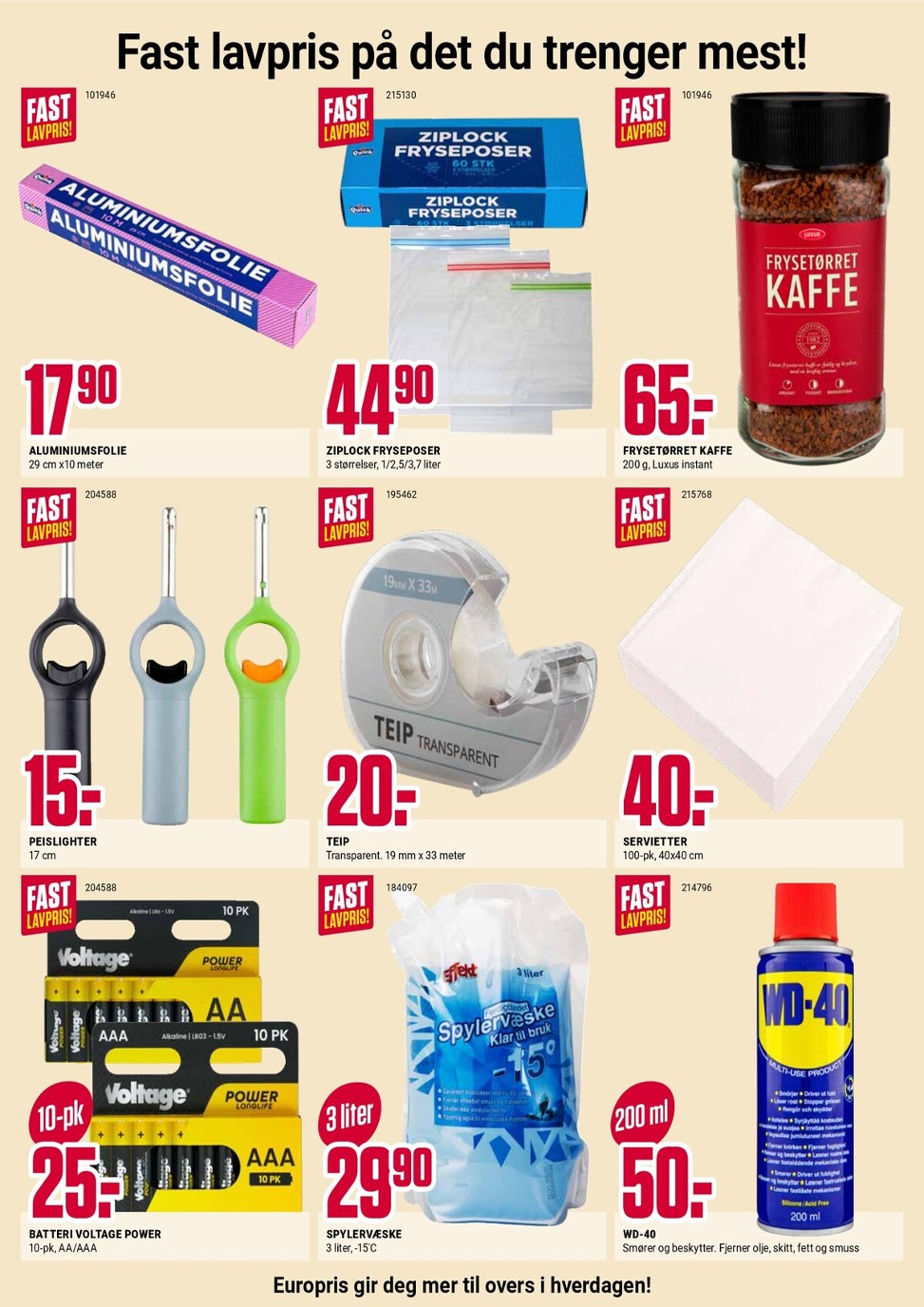 Europris tilbudsavis side 12