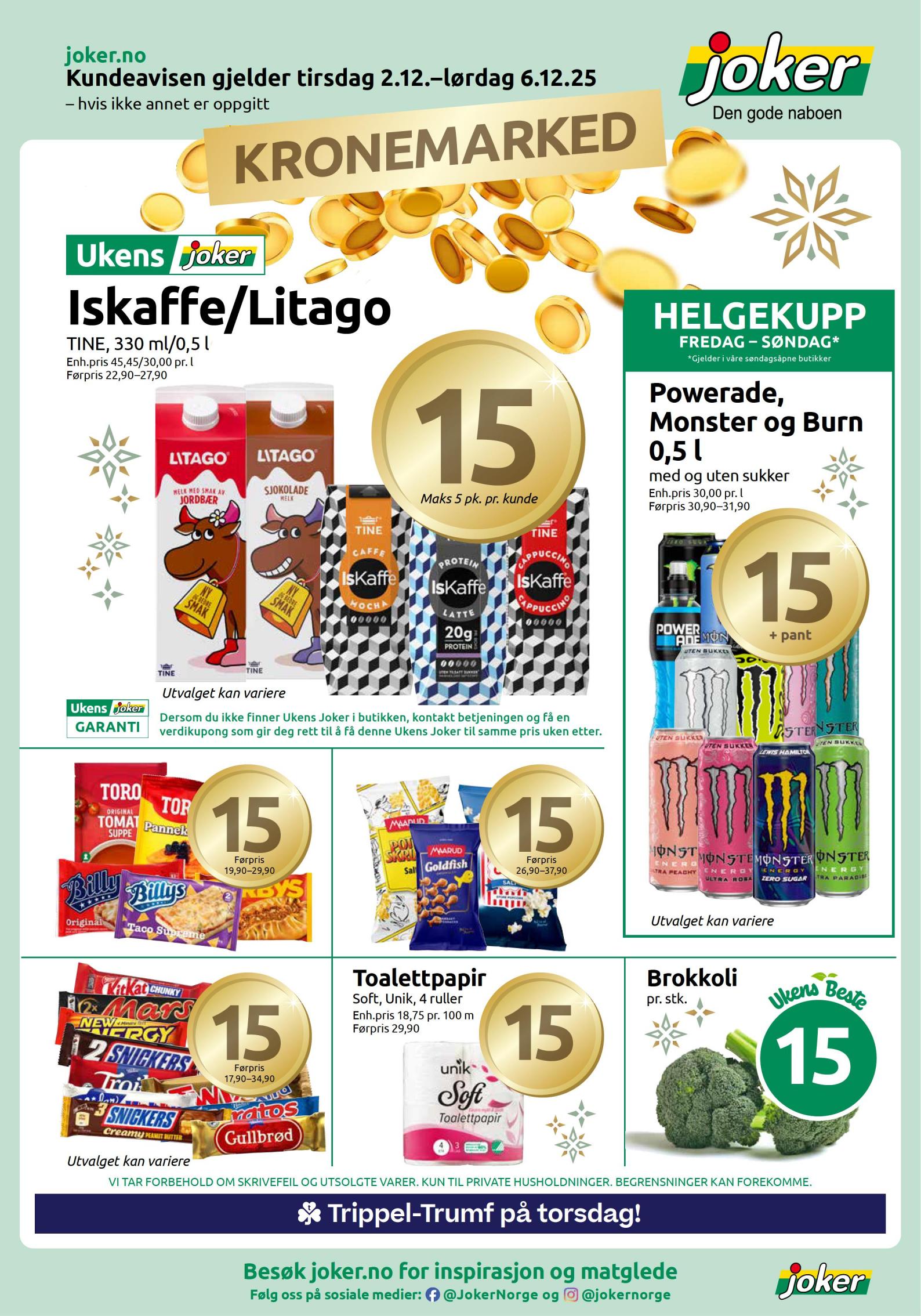 Joker tilbudsavis side 1