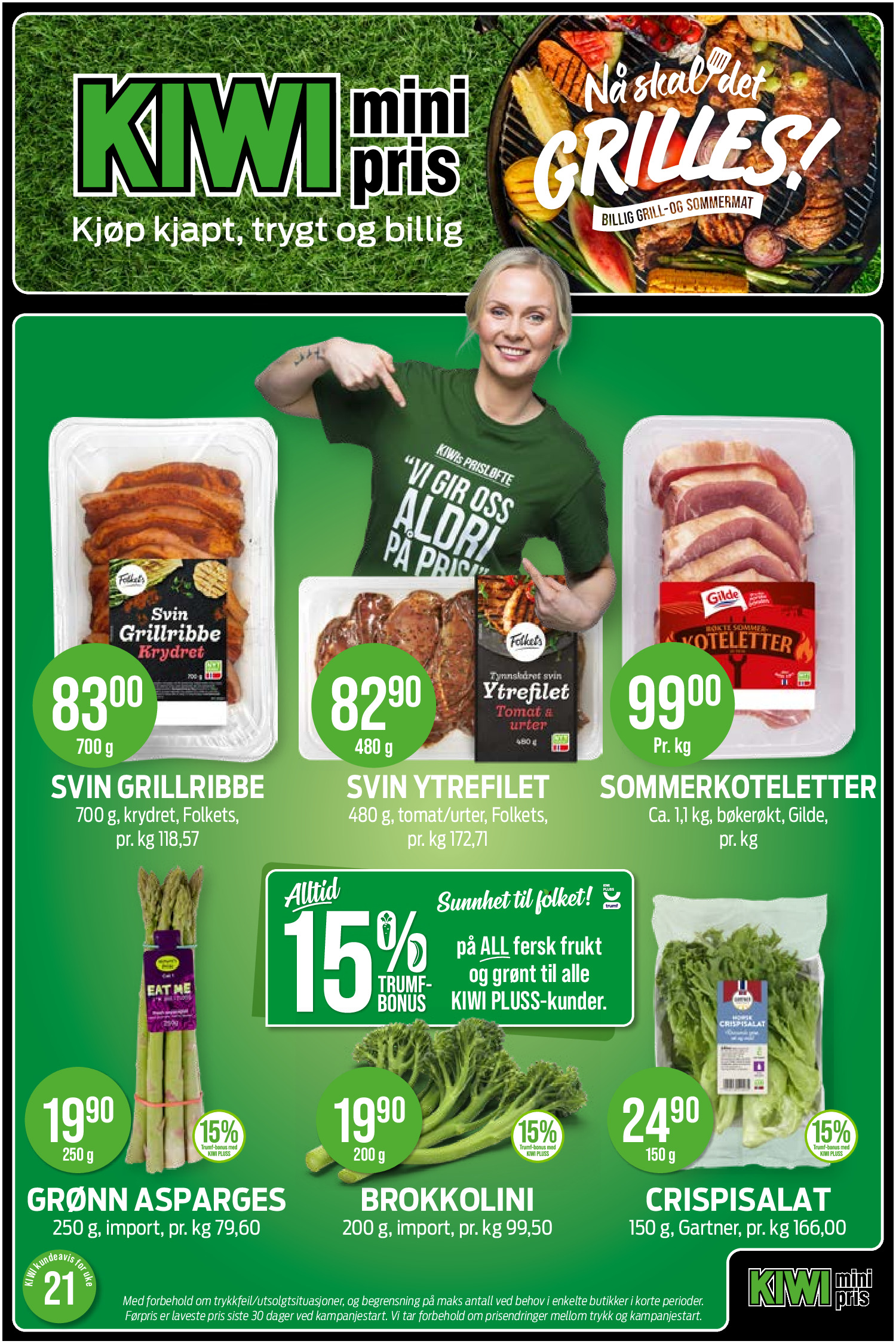 Kiwi tilbudsavis side 1