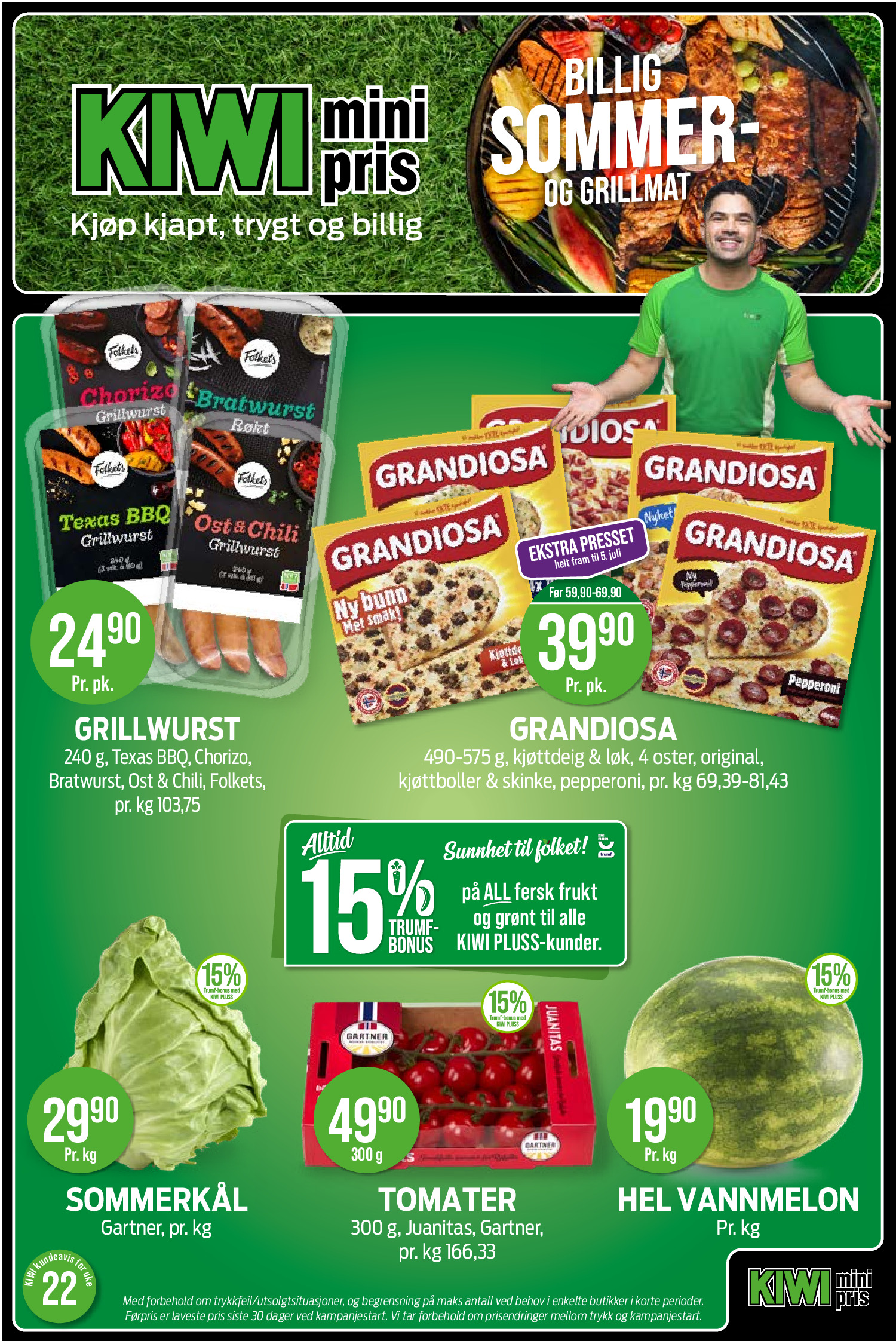 Kiwi tilbudsavis side 1