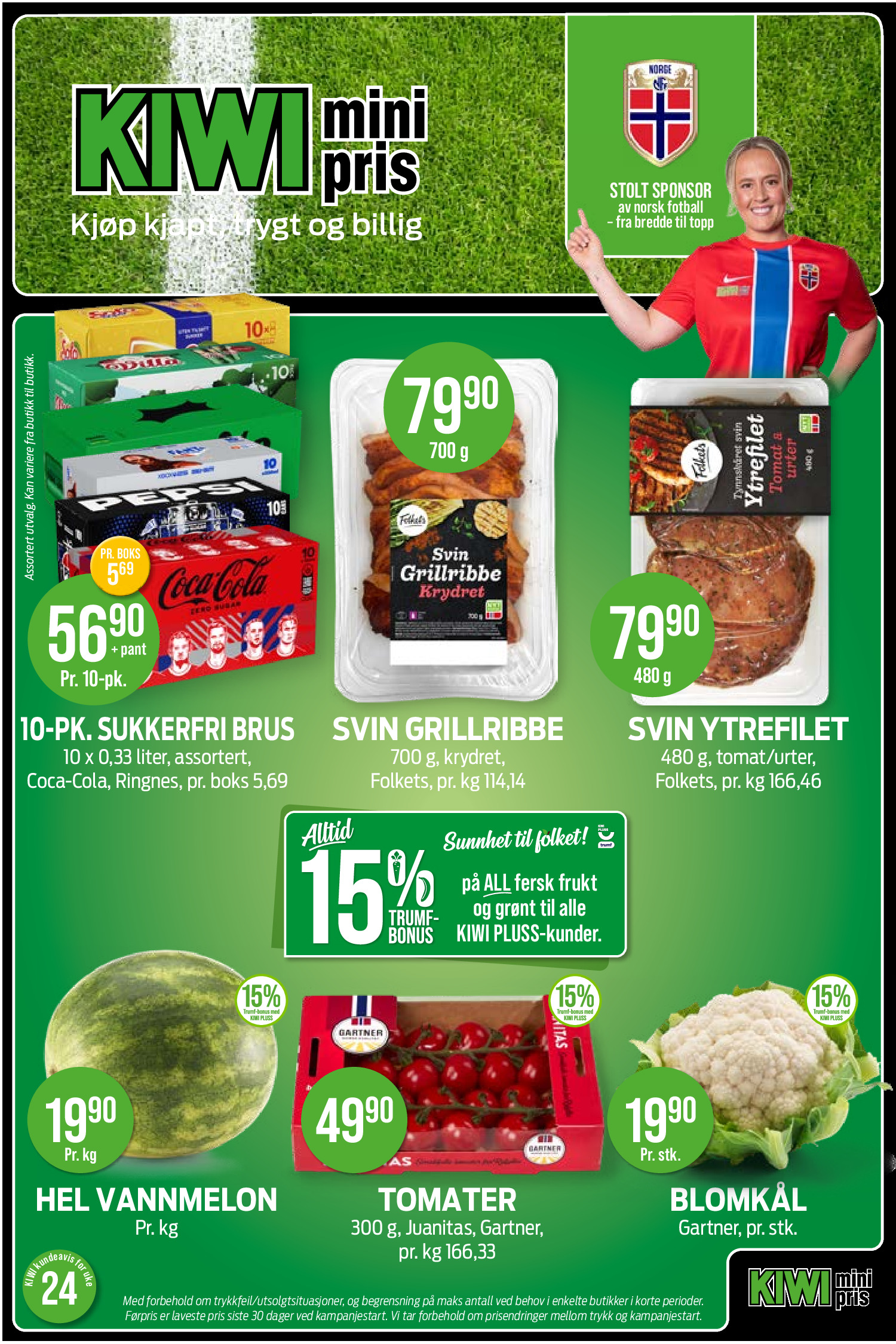 Kiwi tilbudsavis side 1