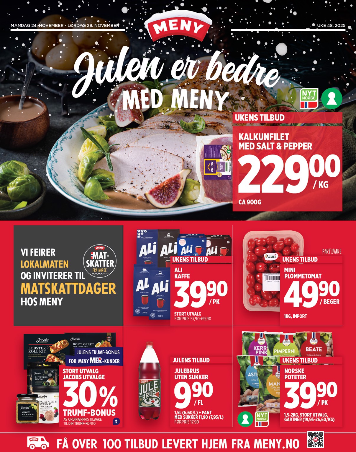 Meny tilbudsavis side 1