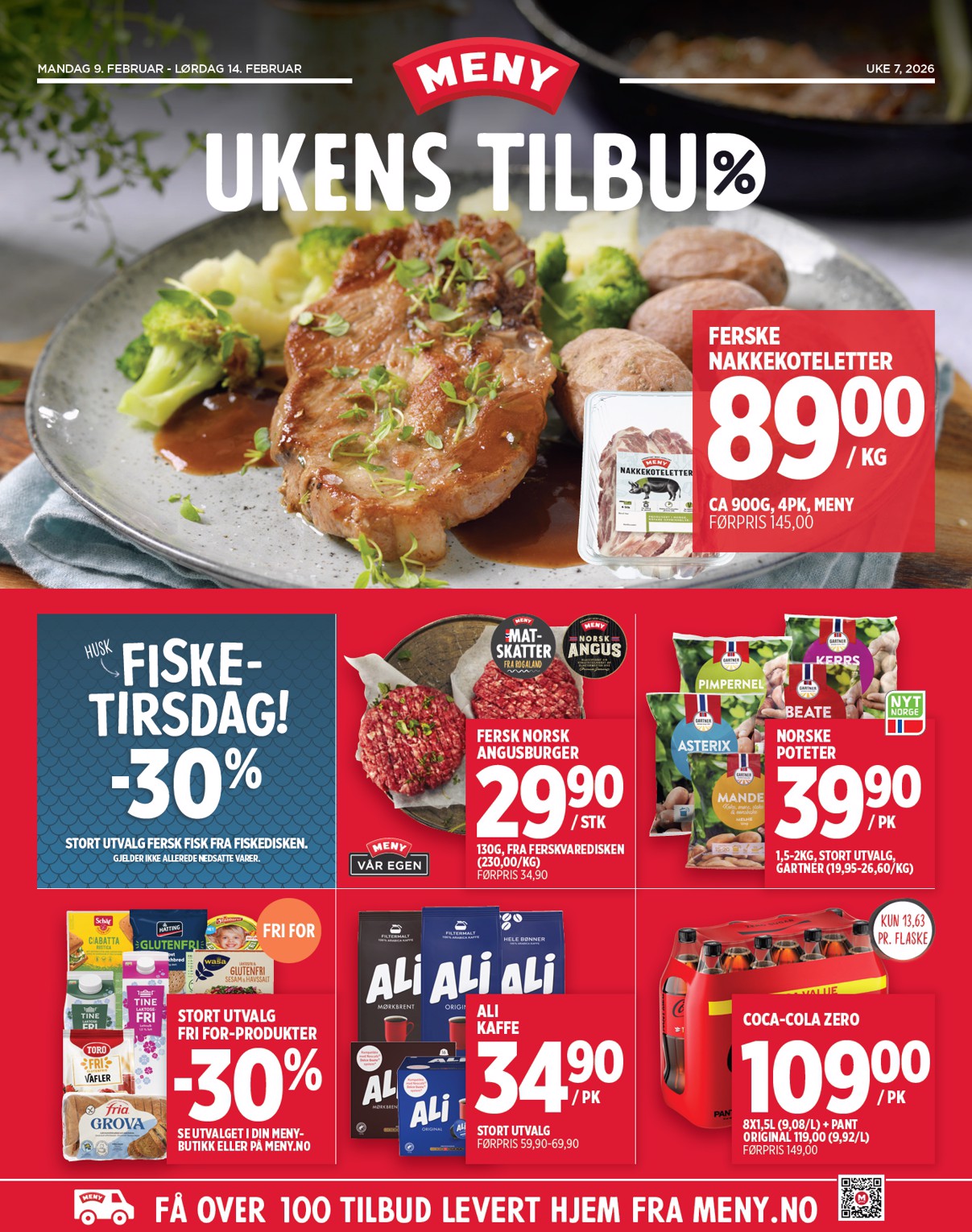 Meny tilbudsavis side 1