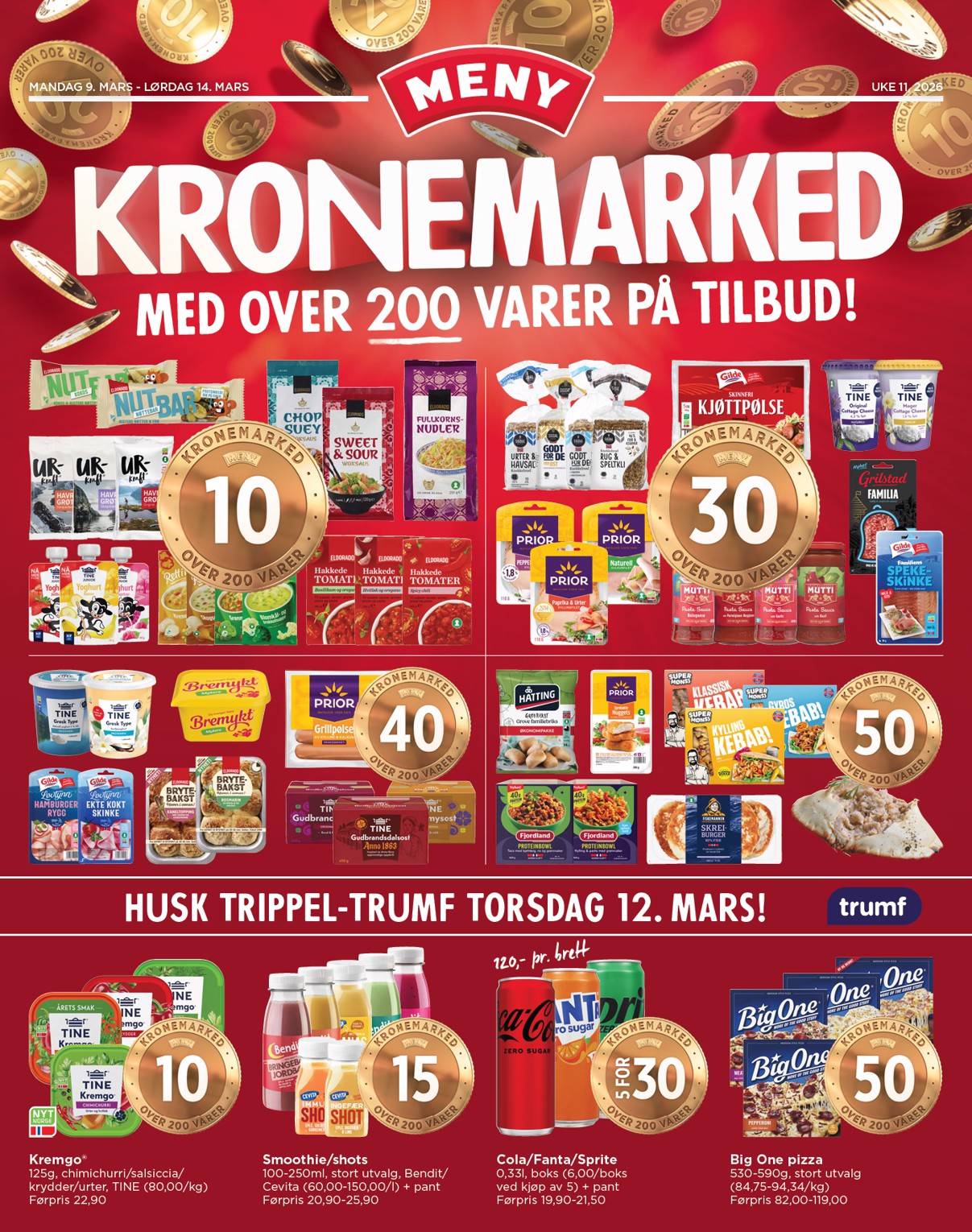 Meny tilbudsavis side 1