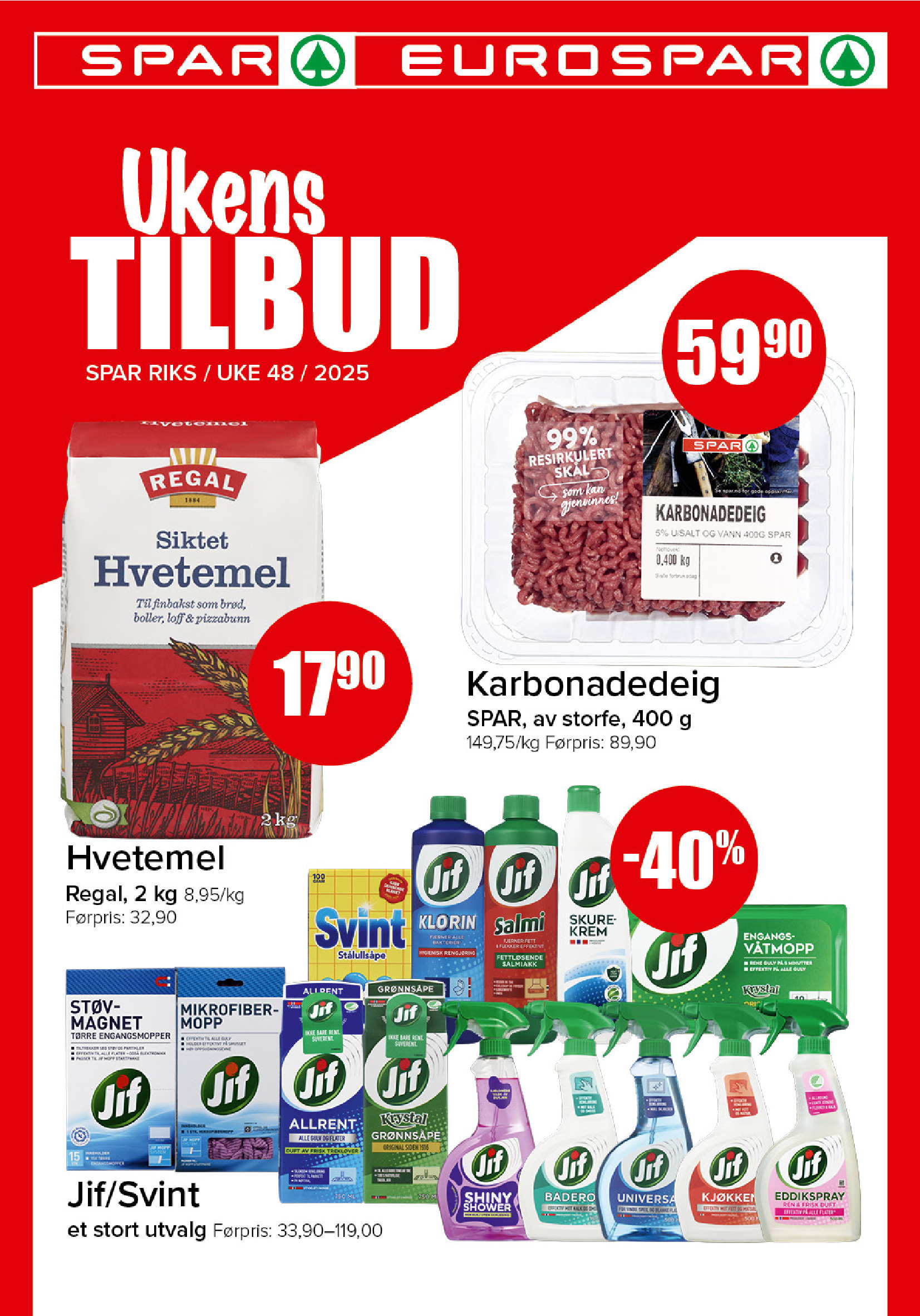 Spar tilbudsavis side 1
