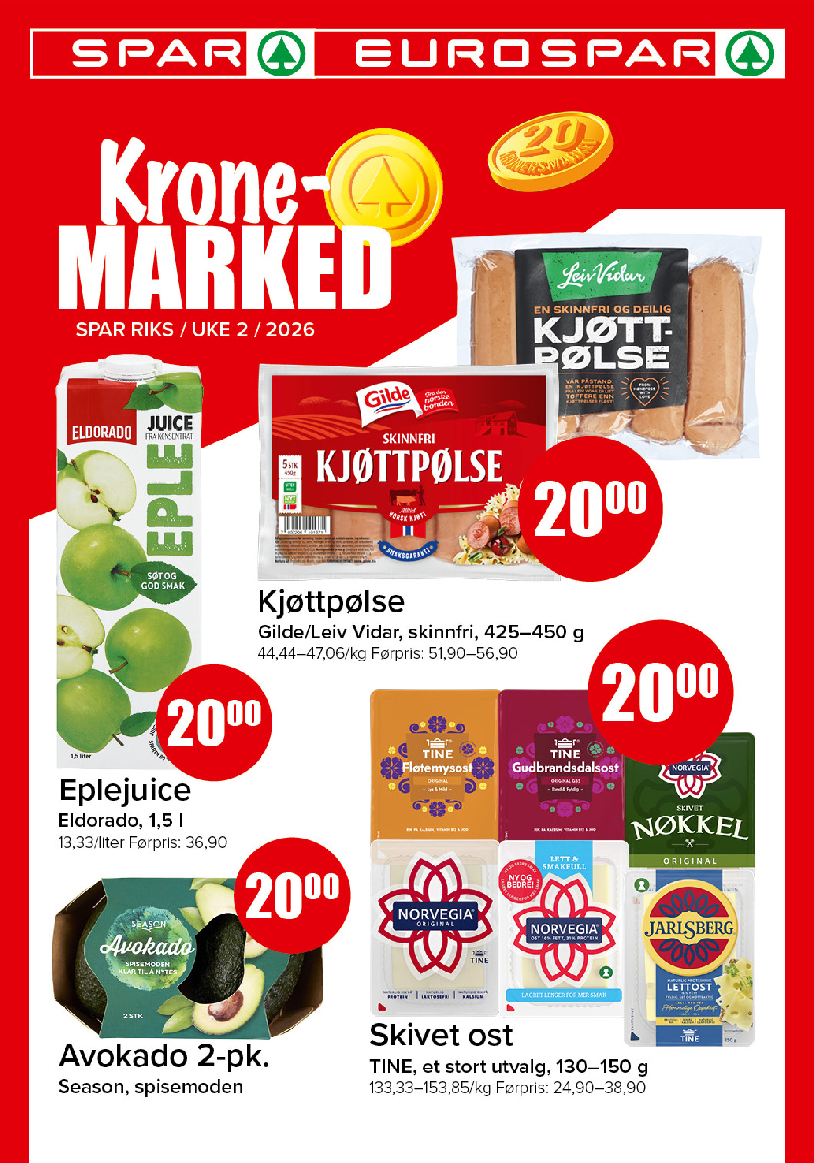Spar tilbudsavis side 1