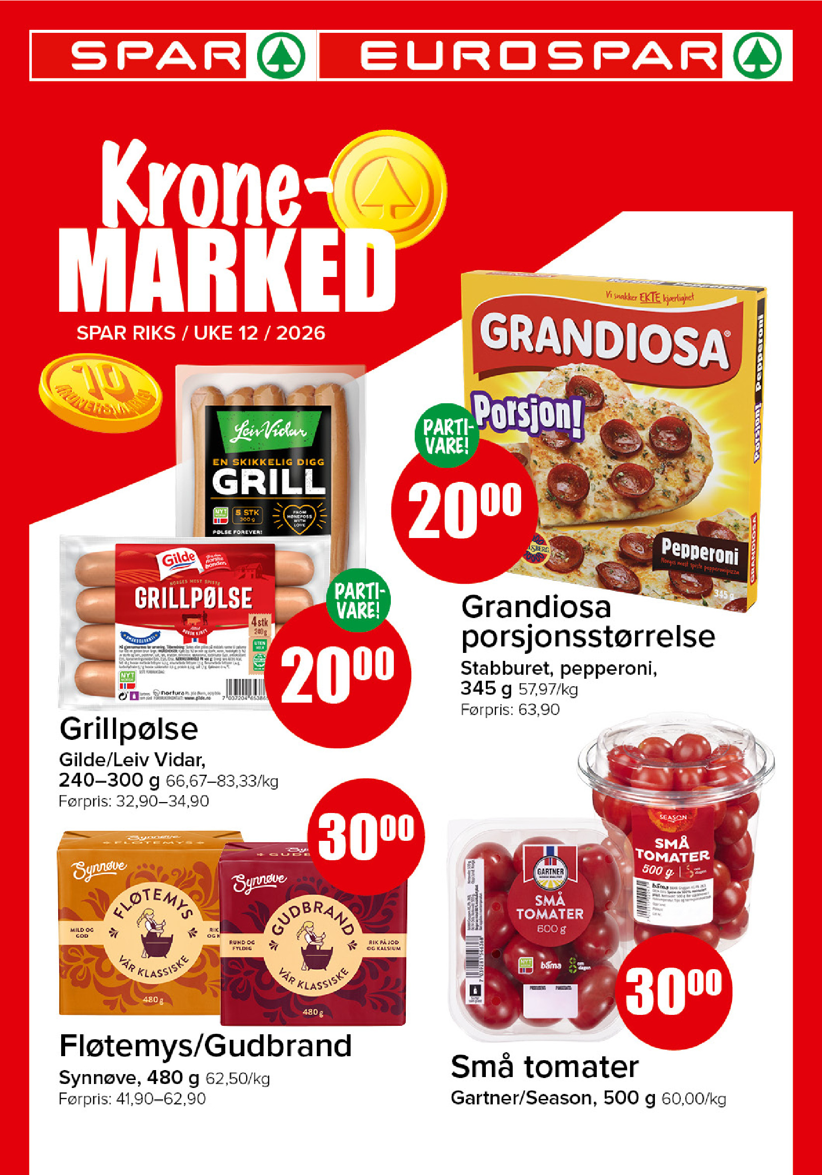 Spar tilbudsavis side 1